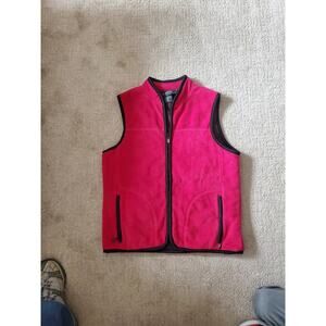 Women's Barrage Authentic Heavy Pink Fleece Vest Size Large